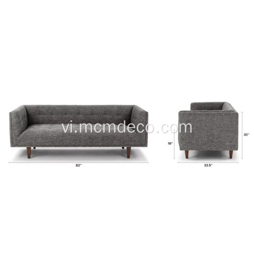 Nội thất hiện đại Sofa vải màu xám Cirrus Briar